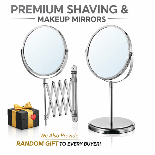 Magnifying vanity mirror - vanity,