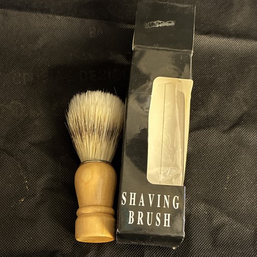 Sure shaving brush set brown - set,,