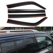BLACK WIND DEFLECTORS WINDOW