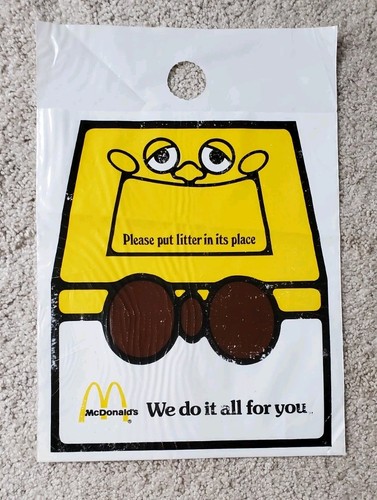 1970s vintage mcdonalds - mcdonalds, car