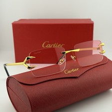 Cartier Big C Rimless Gold