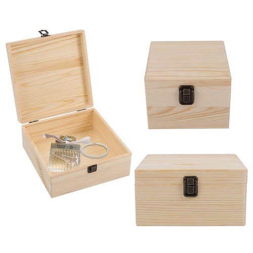 Plain pine wooden memory - plain,