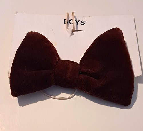 Boys brown velvet solid - boys,