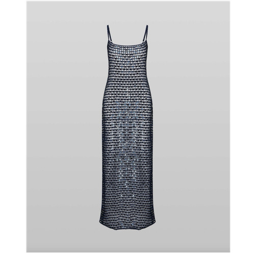 Rat boa navy - boa, sheer