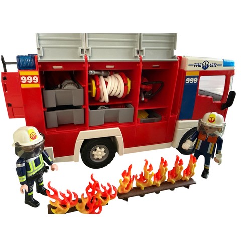 Playmobil fire engine - playmobil,