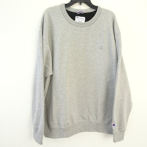 Champion men sweatshirt gray - men's,