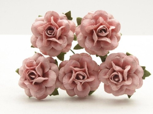 Mulberry paper roses flowers - paper,