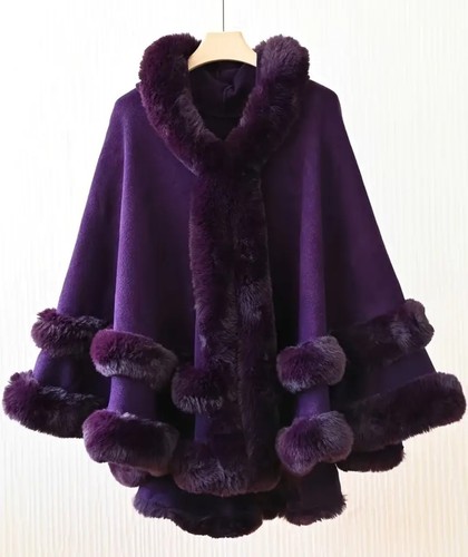 Women elegant faux fur - elegant,