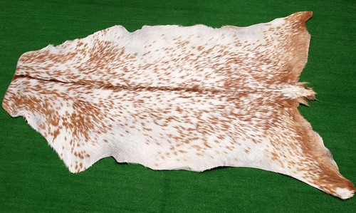 Luxury goat hide rug - hide, hair
