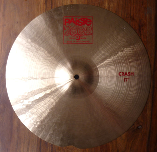 Paiste 2002 crash cymbal - 2002, 17"