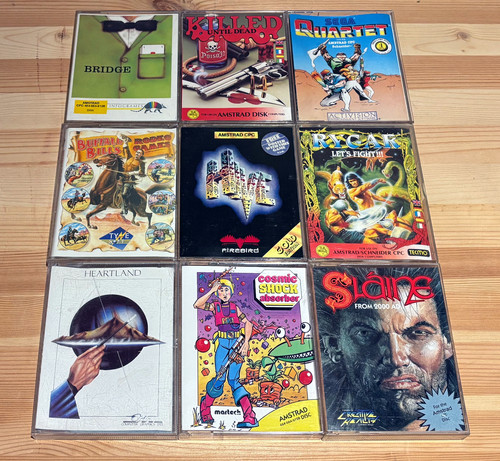 Amstrad cpc 6128 games - 9,