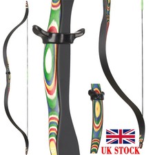 Archery Traditional Recurve Bow Wooden 10lb Handmade for Children RH LH Shooting