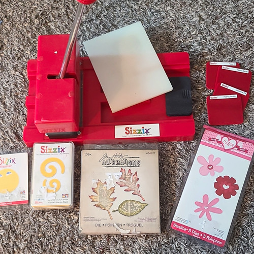 Sizzix big shot die - die, cutting