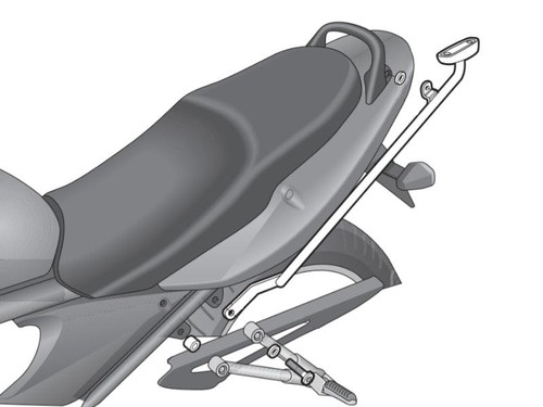 Shad top box luggage - top, rack