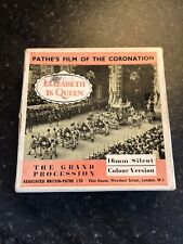 Elizabeth Is Queen 16mm Silent Colour Version Pathes Film Of The Coronation
