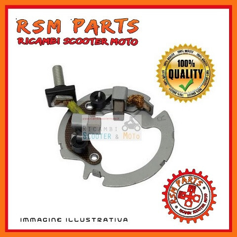 Brush holder starter motor