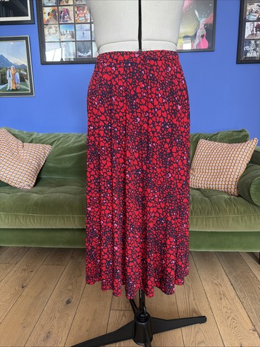 Oasis red heart print - oasis,
