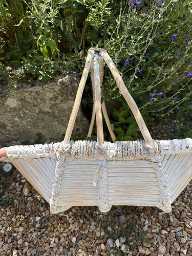 Vintage french harvest trug - french,