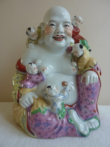 Laughing happy buddha - 10", 5