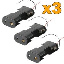 3 Pcs - 2 AA Battery Cell