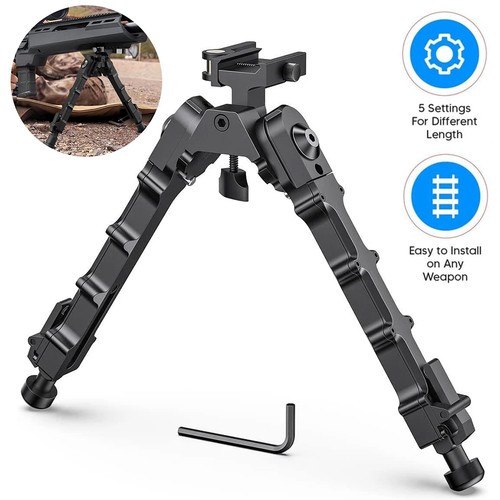 Adjustable rifle bipod - v9,