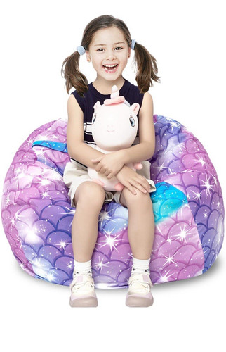 Large round bean bag - large,