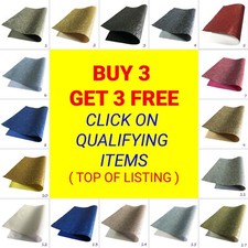 Glitter Fabric Material A4 Sheets Bows Bags Shoes Crafts Code # 243