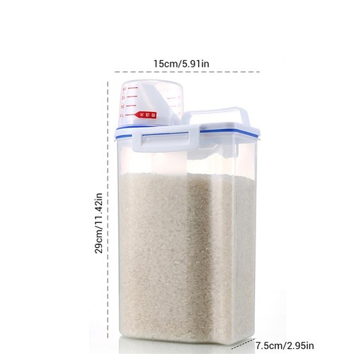 Rice storage bin 2kg - ´rice,