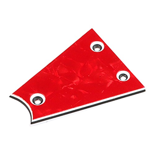 Red metal truss - red,