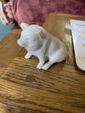  CHINA  PIG  BELLEEK 1965 - 1980 NICE ADDITION IF YOU COLLECT PIGS.
