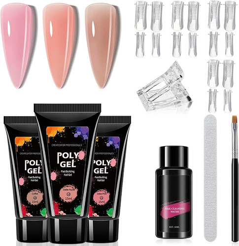 All one poly gel nail - nail,