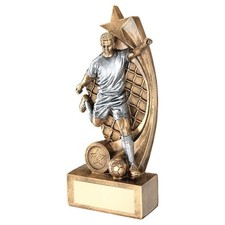 Bronze/Pewter Male Football