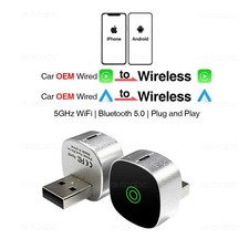 USB Wireless CarPlay Adapter Plug &Play Wireless Carplay Dongle For iPhone Apple
