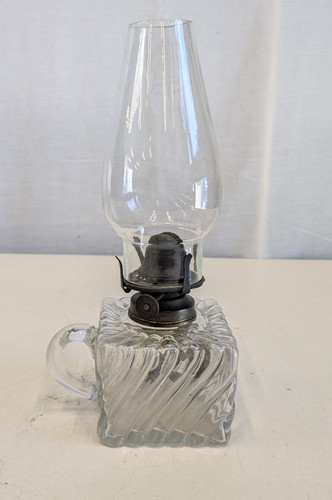 Vintage clear pressed glass - clear,