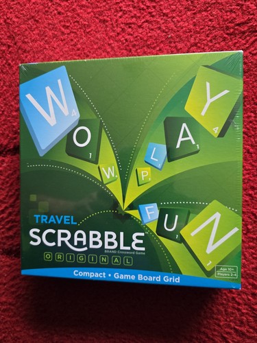 Mattel travel scrabble - mattel,