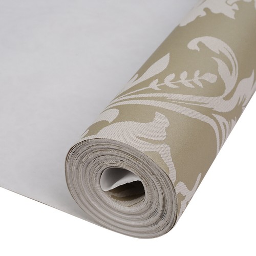 Damask embossed wallpaper - embossed,