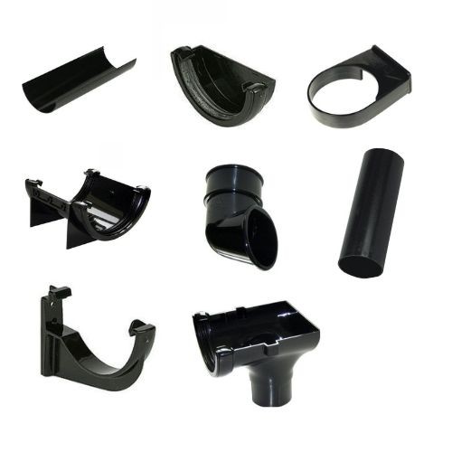 Floplast mini gutter - gutter, shed