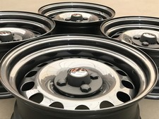 Vw  caddy mk1 banded steel wheels, 15inch 4x100 Vw polo lupo etc