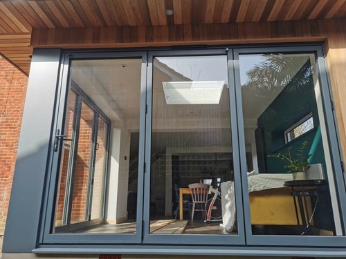 Aluminium bifold door panes - bifold,