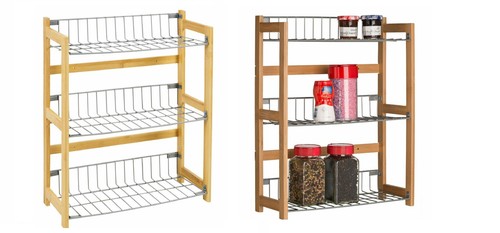 Tier bamboo metal - 3,