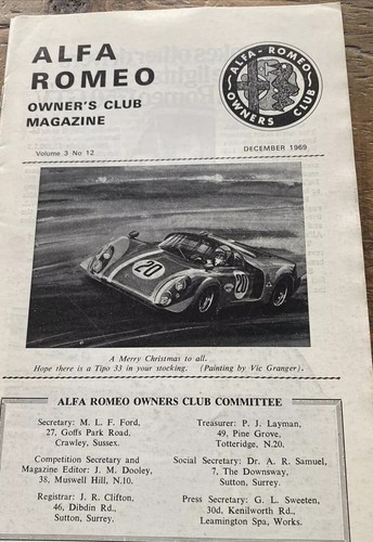 Alfa romeo vintage car owners - car,