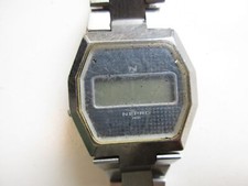 Nepro vintage LCD 1970's watch - for parts