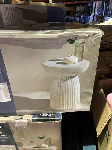 Asda round pedestal - round,