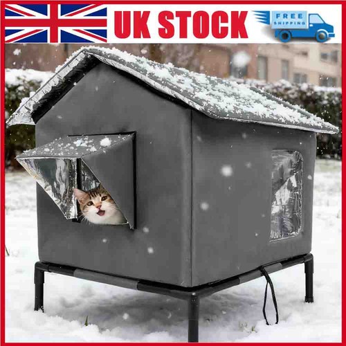 Cat winter insulated house - cat,