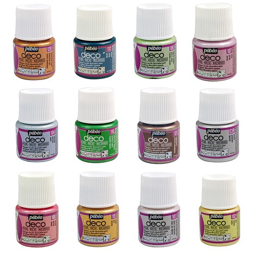 Pebeo deco pearl acrylic paint - pebeo,