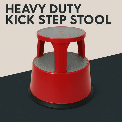 Heavy duty matal step stool - matal,