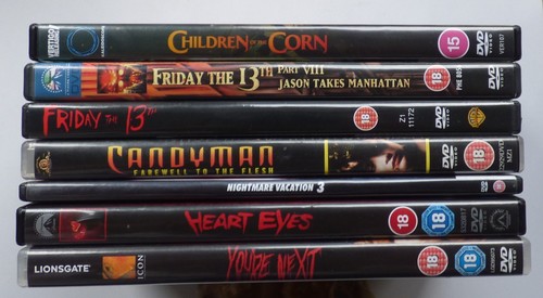 Slasher horror dvd bundle - 7,