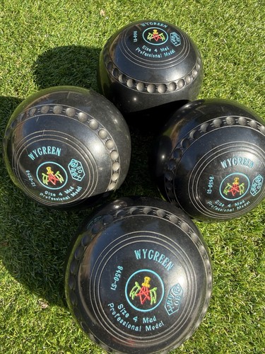 Wygreen lawn bowls set - lawn,