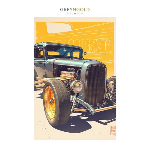 Classic ford hot - ford, car