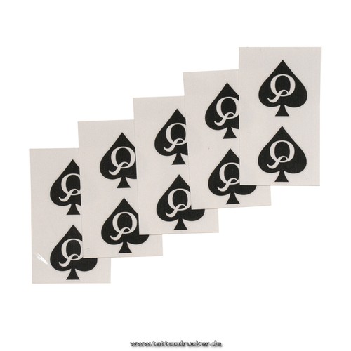 Mini queen of - x, spades